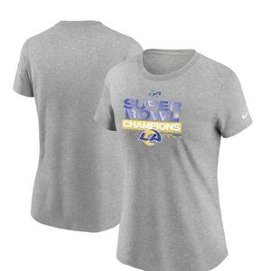 Los Angeles Rams Nike Women's Super Bowl LVI Champions Locker Room Trophy Shirt